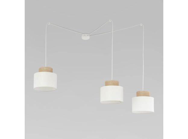 Подвесной светильник с тканевыми абажурами 2345 Duo