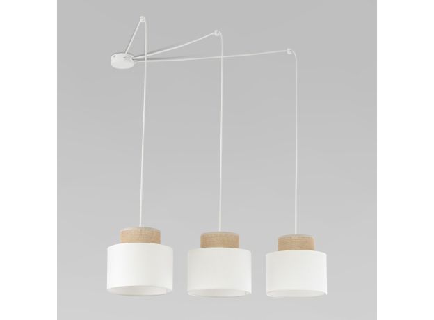 Подвесной светильник с тканевыми абажурами 2345 Duo