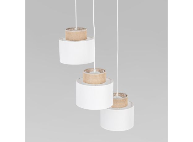 Подвесной светильник с тканевыми абажурами 2594 Duo