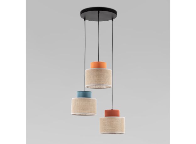 Подвесной светильник с тканевыми абажурами 2759 Duo