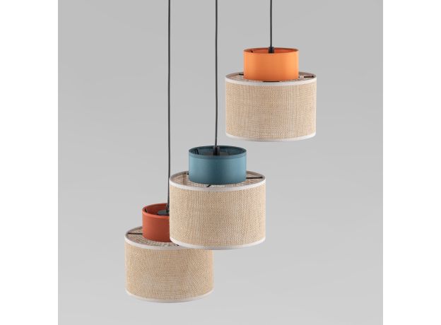 Подвесной светильник с тканевыми абажурами 2759 Duo