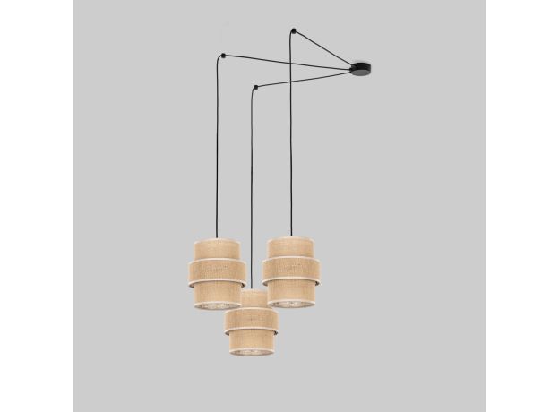 Подвесной светильник с тканевыми абажурами 5403 Calisto