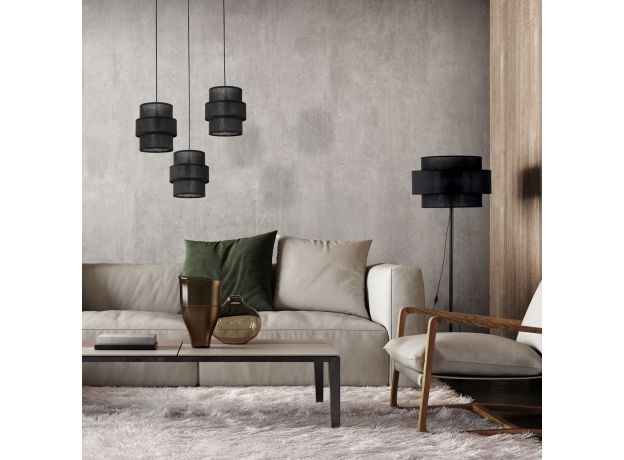 Подвесной светильник с тканевыми абажурами 5976 Calisto