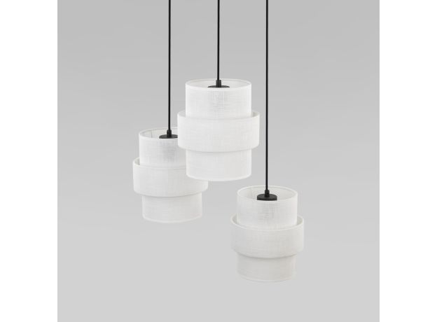 Подвесной светильник с тканевыми абажурами 6018 Calisto