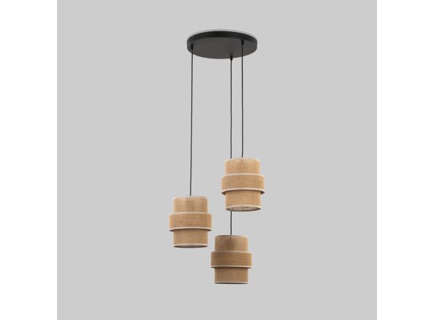 Подвесной светильник с тканевыми абажурами 6098 Calisto