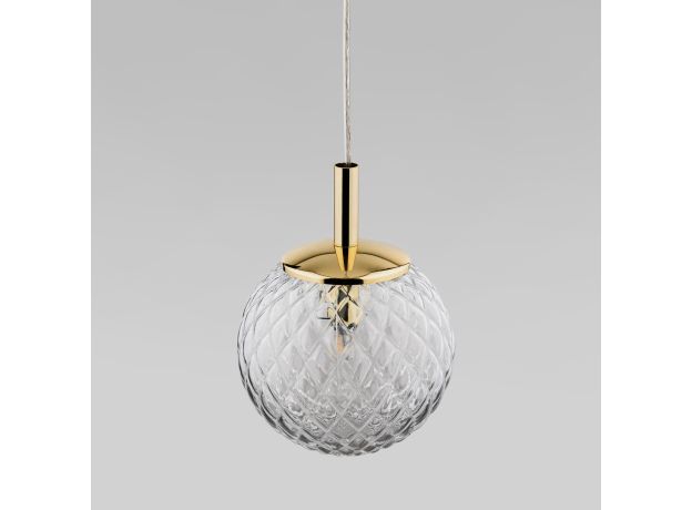 Подвесной светильник со стеклянным плафоном 759 Cadix Gold