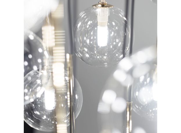 Подвесной светильник со стеклянными плафонами 10182 Aurora