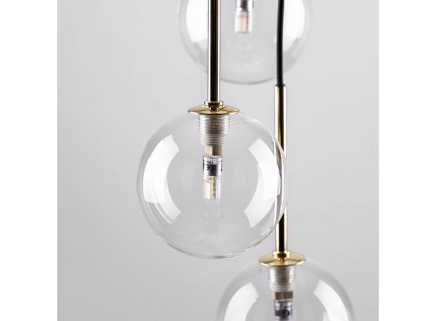 Подвесной светильник со стеклянными плафонами 10182 Aurora