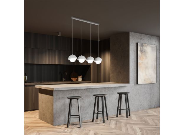 Подвесной светильник со стеклянными плафонами 10213 Bono