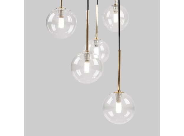 Подвесной светильник со стеклянными плафонами 10258 Aurora