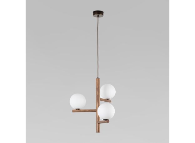 Подвесной светильник со стеклянными плафонами 10271 Estera Wood