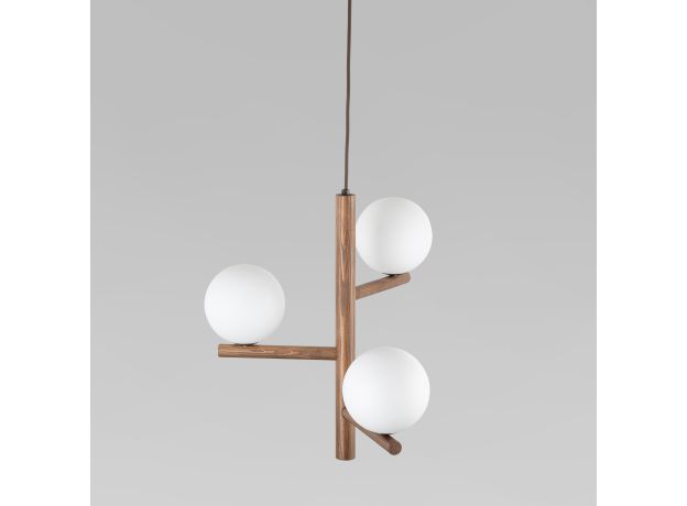 Подвесной светильник со стеклянными плафонами 10271 Estera Wood
