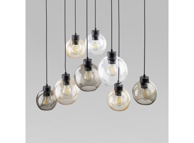 Подвесной светильник со стеклянными плафонами 2834 Cubus