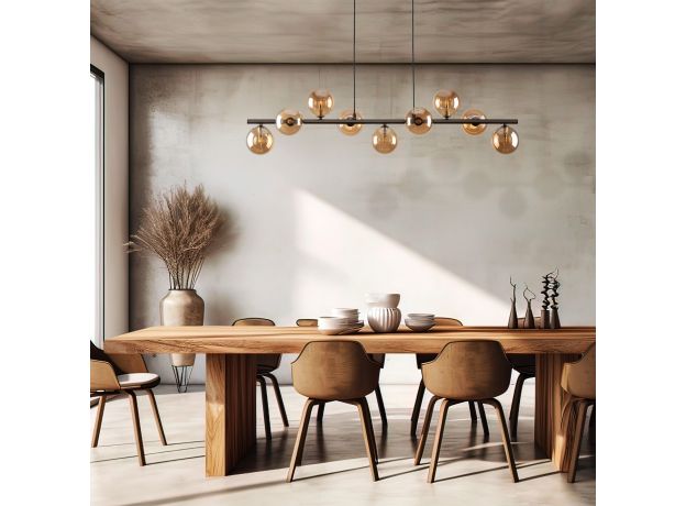 Подвесной светильник со стеклянными плафонами 4340 Estera