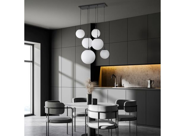 Подвесной светильник со стеклянными плафонами 4793 Esme