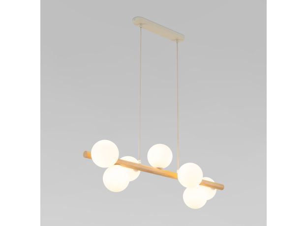 Подвесной светильник со стеклянными плафонами 5905 Estera Wood