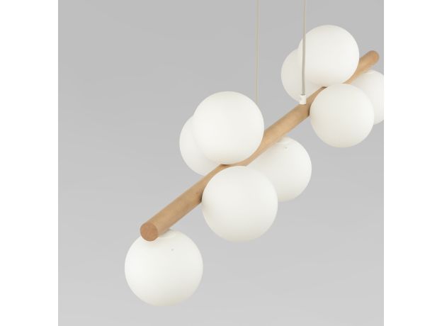 Подвесной светильник со стеклянными плафонами 5906 Estera Wood