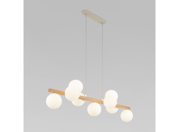 Подвесной светильник со стеклянными плафонами 5906 Estera Wood