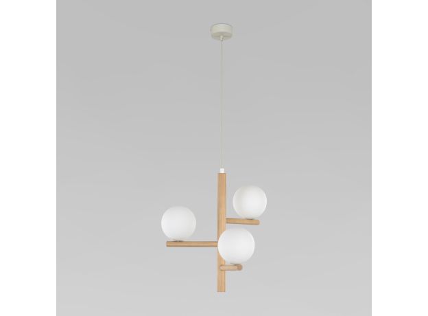 Подвесной светильник со стеклянными плафонами 6799 Estera Wood