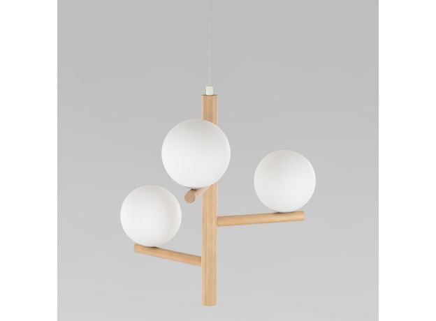 Подвесной светильник со стеклянными плафонами 6799 Estera Wood