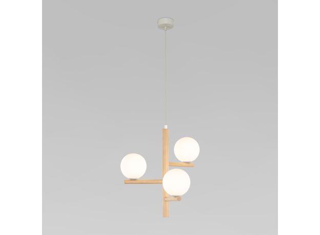 Подвесной светильник со стеклянными плафонами 6799 Estera Wood