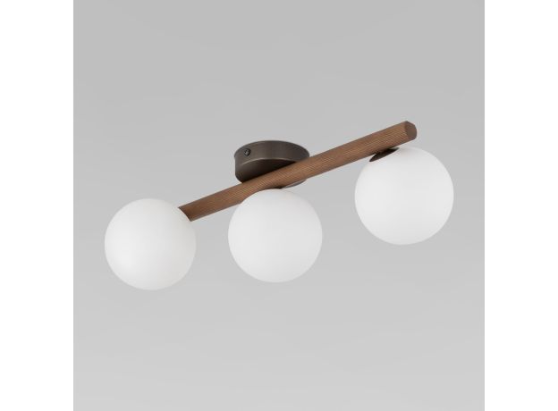 Потолочный светильник со стеклянными плафонами 10269 Estera Wood