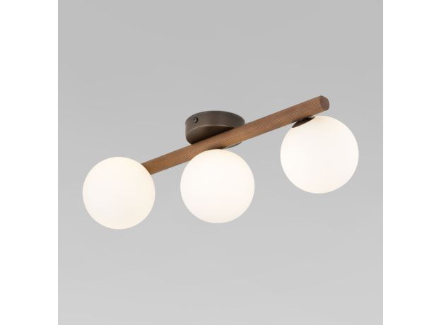 Потолочный светильник со стеклянными плафонами 10269 Estera Wood