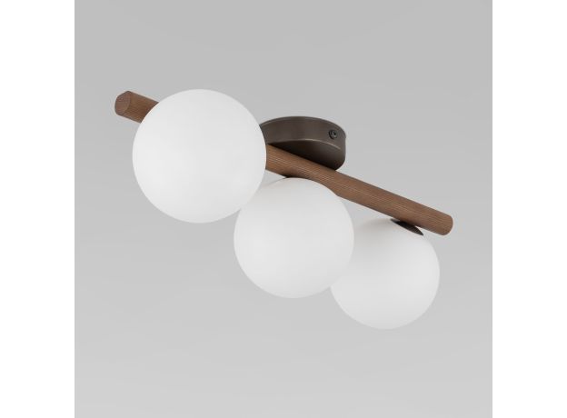 Потолочный светильник со стеклянными плафонами 10269 Estera Wood