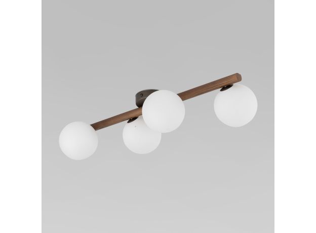 Потолочный светильник со стеклянными плафонами 10270 Estera Wood