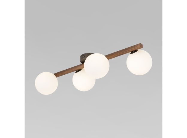 Потолочный светильник со стеклянными плафонами 10270 Estera Wood