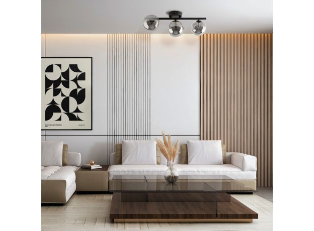 Потолочный светильник со стеклянными плафонами 6855 Estera