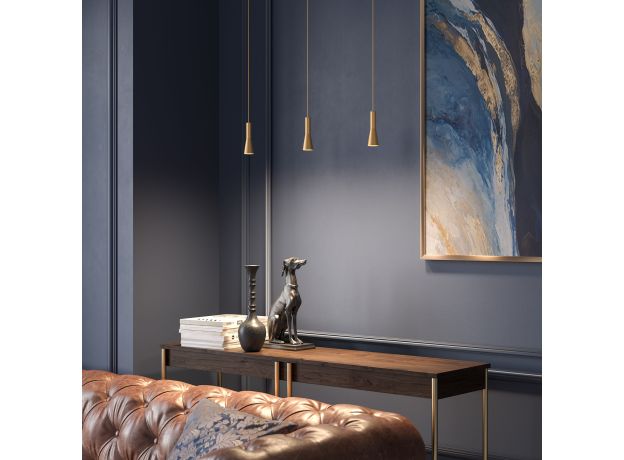 Светильник подвесной светодиодный Pino 5W 4000K золотой 50311 LED