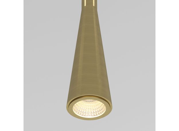 Светильник подвесной светодиодный Vist 7W 3000K латунь 50312 LED