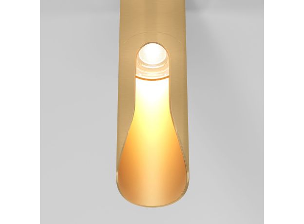 Светильник потолочный светодиодный Apex 7W 3000K латунь 25113/LED