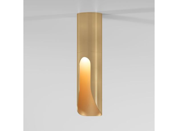 Светильник потолочный светодиодный Apex 7W 4000K латунь 25113/LED