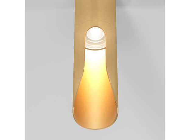 Светильник потолочный светодиодный Apex 7W 4000K латунь 25113/LED