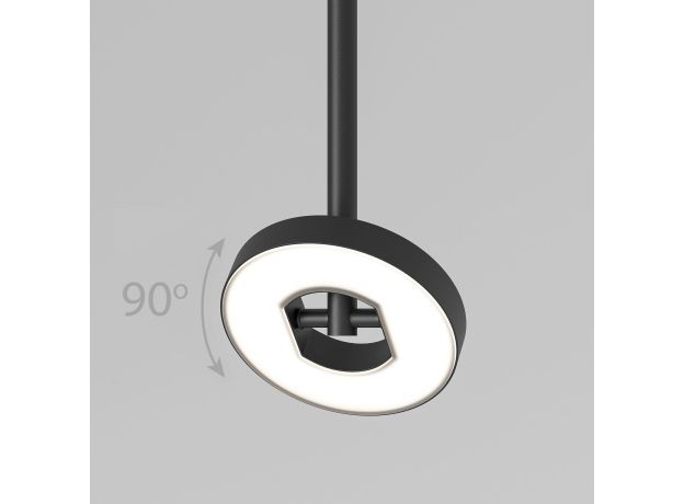 Светильник садово-парковый со светодиодами Verano черный 35185/H черный