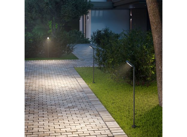 Светильник садово-парковый светодиодный Joli черный 35182/F черный