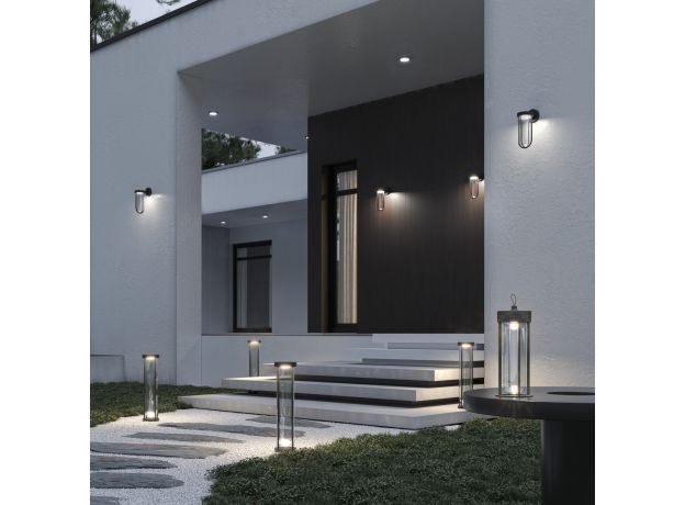 Светильник садово-парковый светодиодный Ritz черный 35183/D черный