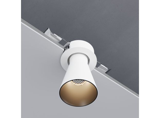 Светильник встраиваемый поворотный светодиодный Bell 8W 3000K белый 25097/LED