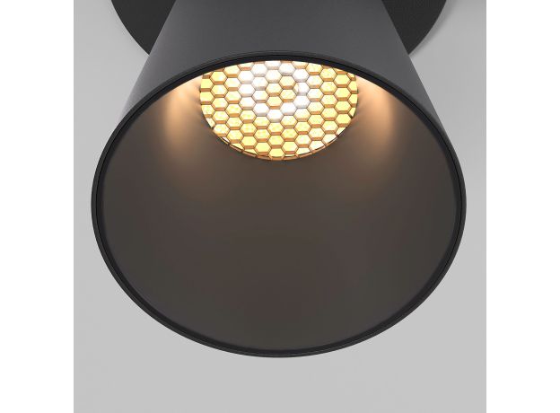 светильник встраиваемый поворотный светодиодный Bell 8W 3000K черный 25097/LED