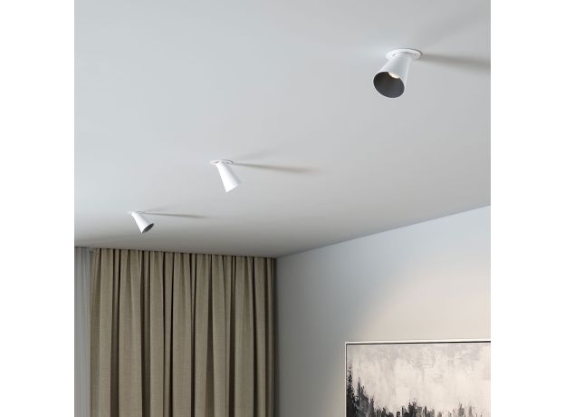 Светильник встраиваемый поворотный светодиодный Bell 8W 4000K белый 25097/LED