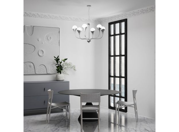 Умный подвесной светильник Calyx 60169/6 никель 60169/6 никель