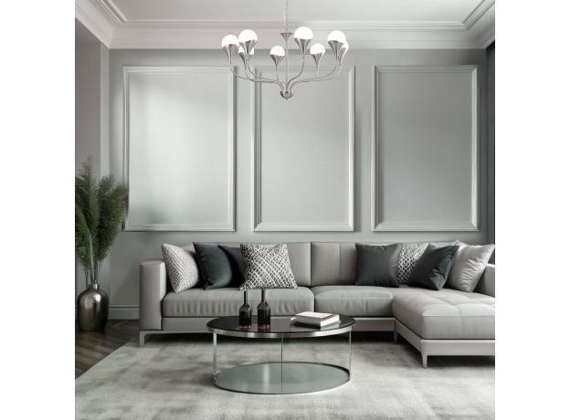 Умный подвесной светильник  Calyx 60169/8 никель 60169/8 никель