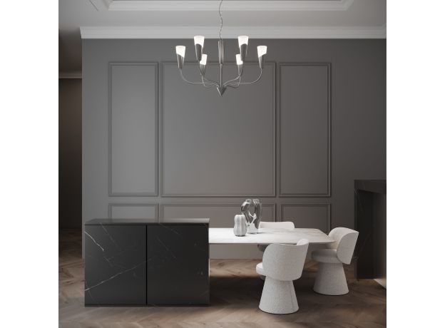 Умный подвесной светильник Rhyton 60167/6 никель 60167/6 никель