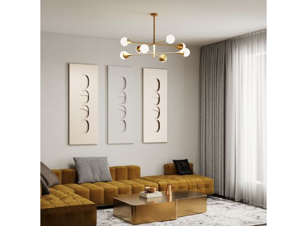 Умный потолочный светильник Calyx 60168/8 латунь 60168/8 латунь