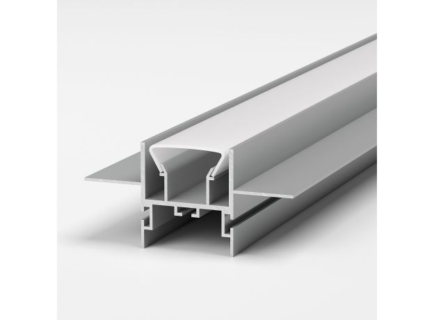 Алюминиевый профиль для натяжного потолка под светодиодную ленту LL-2-ALP023