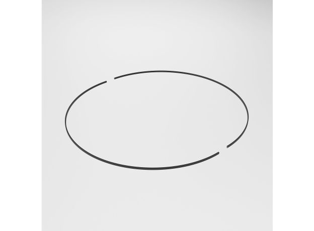 Esthetic Magnetic Шинопровод Round черный Ø1500 85217/00