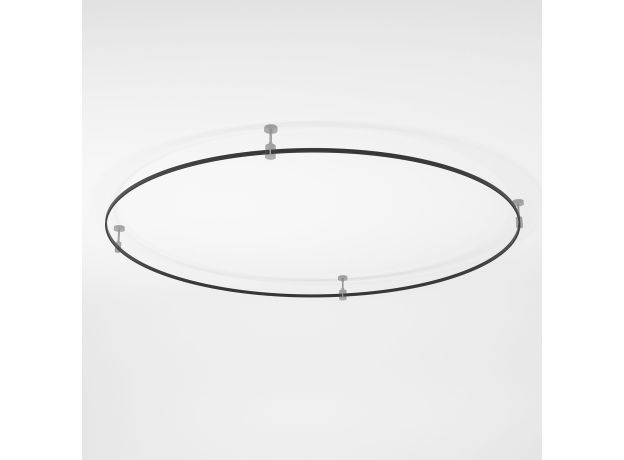 Esthetic Magnetic Шинопровод Round черный Ø1800 85218/00