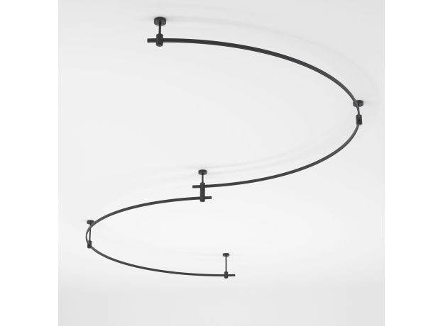 Esthetic Magnetic Шинопровод Round черный Ø1800 85218/00